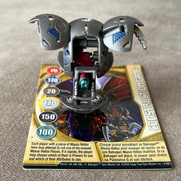 GUC - Bakugan New Vestroia 7 in 1 Maxus Helios - Picture 12 of 13